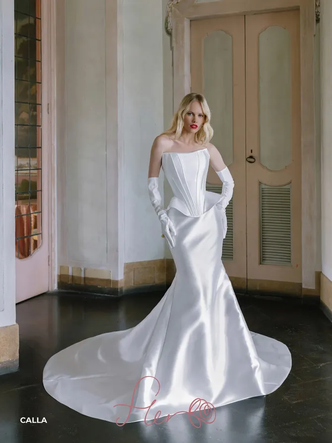 Fler | White Canvas Bride - Calla | White Canvas Bridal